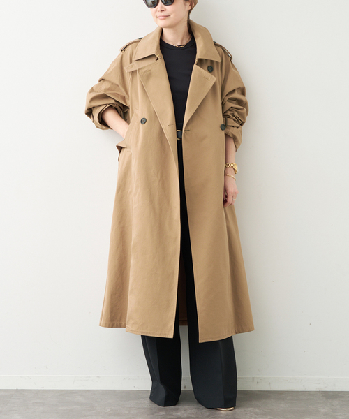 ドゥーズィエム クラス　リネン マテリアルコート Deuxieme Classe（ドゥーズィエムクラス） チェスターコート FREE