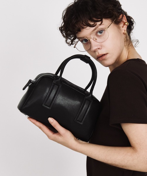美品♡購入証明書付♡イルビゾンテ レザー 2way ミニボストンバッグ ブラック ボストンバッグ｜その他｜IL BISONTE(イルビゾンテ)｜ルック公式