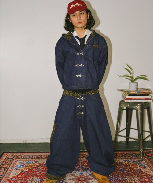 centimeter（センチメーター） ジーンズ Rigid denim fireman pants
