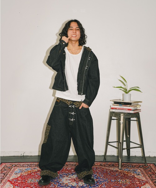 centimeter（センチメーター） ジーンズ Rigid denim fireman pants
