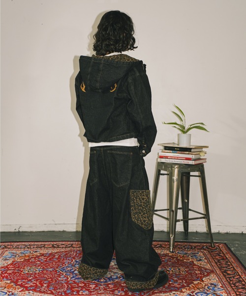 centimeter（センチメーター） ジーンズ Rigid denim fireman pants