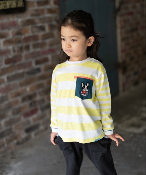 zuppa di zucca（ズッパ ディ ズッカ） tシャツ フレブルボーダー長袖T 