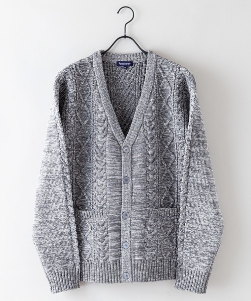 「Blue Standard 」 ニットカーディガン X-LARGE ブラック メンズ_画像6