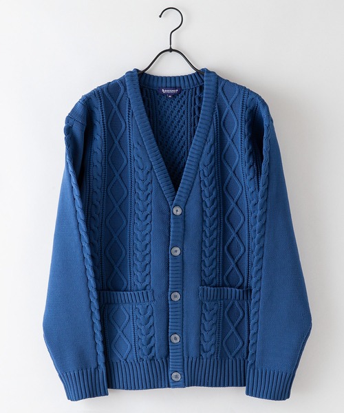 「Blue Standard 」 ニットカーディガン X-LARGE ブラック メンズ_画像7