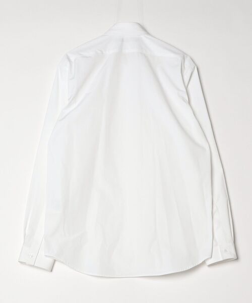 シャツ BROADCLOTH REGULAR COLLAR SHIRT WITH COLLAR STIFFENERS メンズの画像