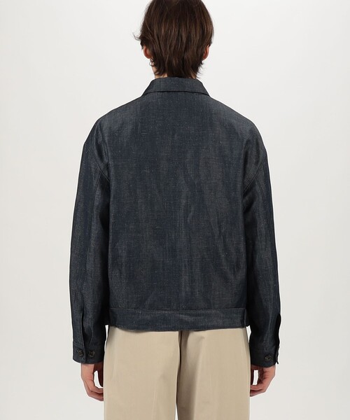 ブルゾン アウター 「別注」VALSTAR リネンウール ブルゾン DORMEUIL メンズの画像