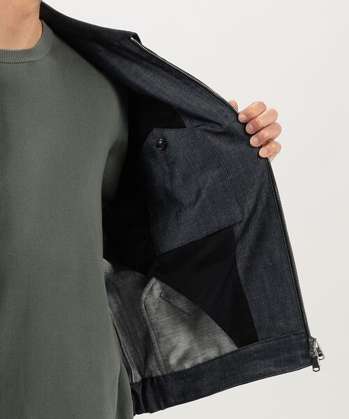 ブルゾン アウター 「別注」VALSTAR リネンウール ブルゾン DORMEUIL メンズの画像