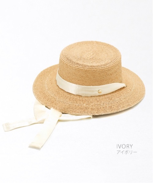 「COMMON WARE」 「aurelia」ハット FREE ベージュ レディース_画像9