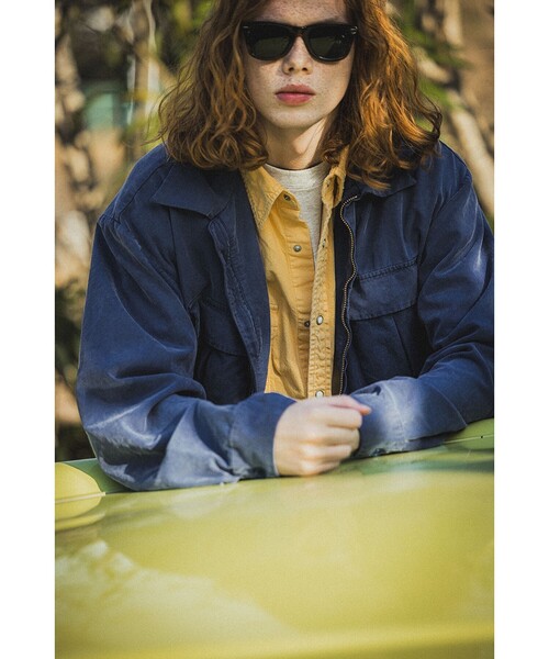 ブルゾン アウター 「別注」REMI RELIEF / Rayon Blouson Jacket メンズの画像