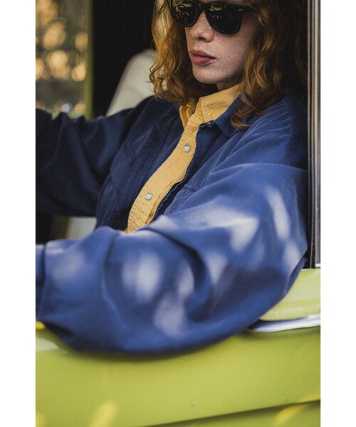 ブルゾン アウター 「別注」REMI RELIEF / Rayon Blouson Jacket メンズの画像