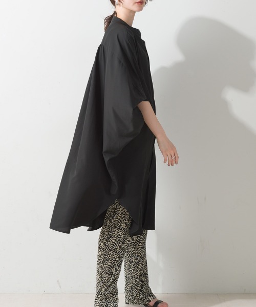「terrace」 半袖ワンピース MEDIUM オフホワイト レディース_画像9