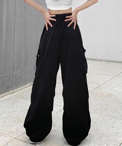 「DAY CLOSET」 カーゴパンツ S ブラック レディース_画像5
