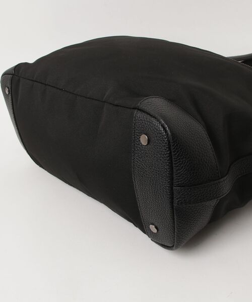 「SHIPS」 トートバッグ ONE SIZE ブラック メンズの画像