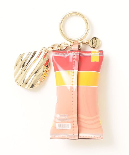 「kate spade new york」 キーホルダー ONESIZE ピンク レディースの画像