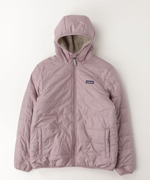 【patagonia】フリースジャケット キッズM ベージュ/パープル patagonia】フリースジャケット キッズSサイズ ベージュ/パープル 楽天
