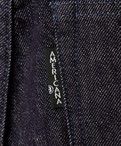 「AMERICANA」 デニムスカート S スミクロ レディース_画像8
