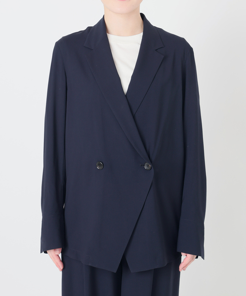 新品　上下セットDeuxieme Classe SPWOOL ジャケット＆パンツ PREORDER｜秋のエッセンスにシャツジャケットのセットアップが予約