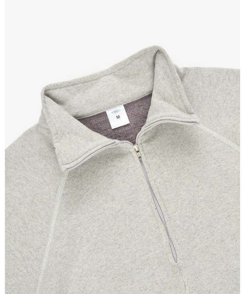 トレーナー スウェット REDE HANMOU Half Zip Sweatshirt メンズ レディース