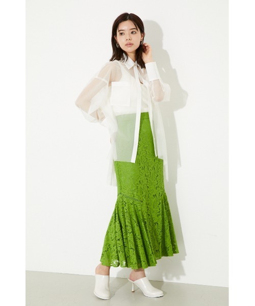 「rienda」 ロングスカート SMALL ブラック レディース_画像4
