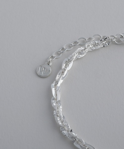 whoseA（フーシー） ブレスレット 「silver925」 Prism Chain Bracelet