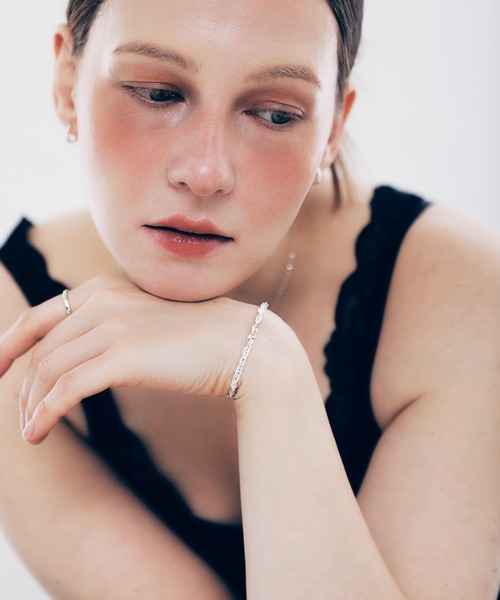 whoseA（フーシー） ブレスレット 「silver925」 Prism Chain Bracelet