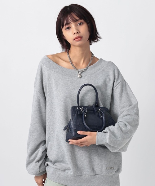 「PAGEBOY」 ショルダーバッグ FREE ネイビー レディース_画像3