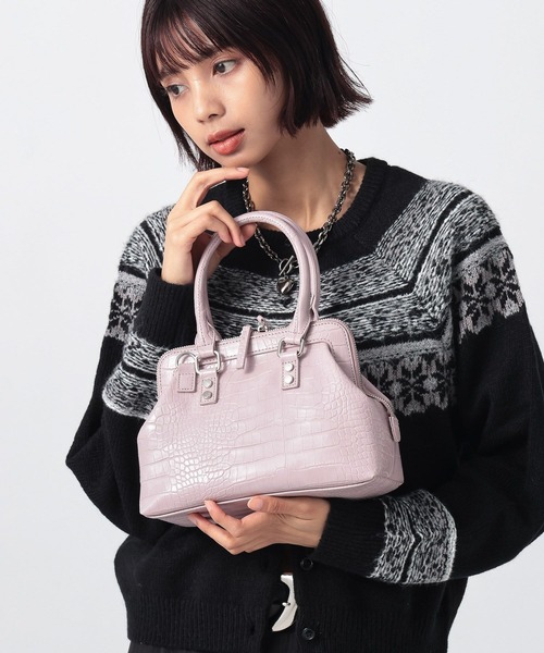 「PAGEBOY」 ショルダーバッグ FREE ネイビー レディース_画像6