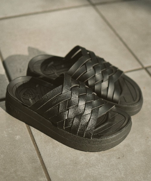 「MALIBU SANDALS」 サンダル 9 ブラック メンズ_画像5