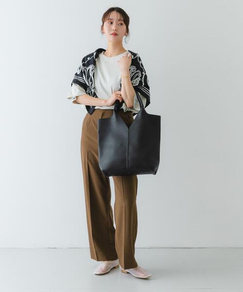 「RODE SKO」 トートバッグ ONE シルバー レディース_画像6