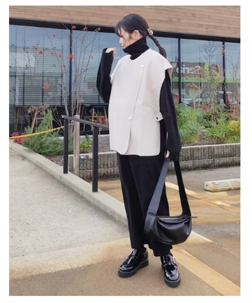 「coca(ANDEX shoes product)」 シューズ LARGE ブラック レディース_画像3