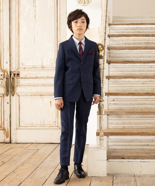 BTZ TOKYO 「KIDS」パンツスーツ 150cm ネイビー キッズ : ZOZOTOWN