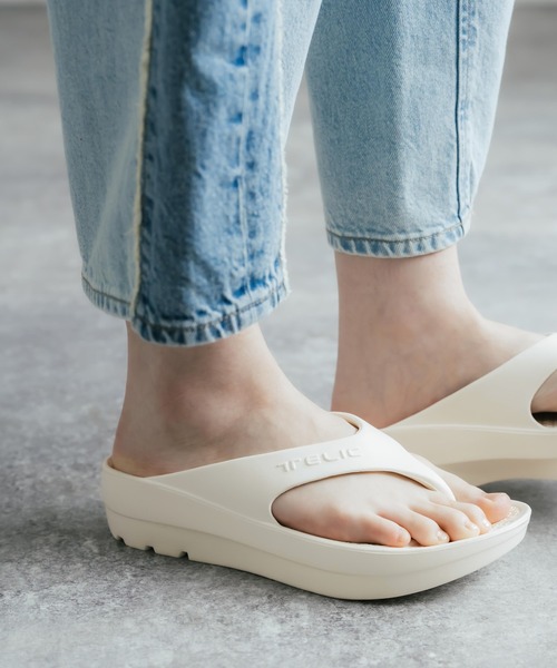 TELIC（テリック） 厚底 リカバリーサンダル サンダル 夏 W-FLIPFLOP