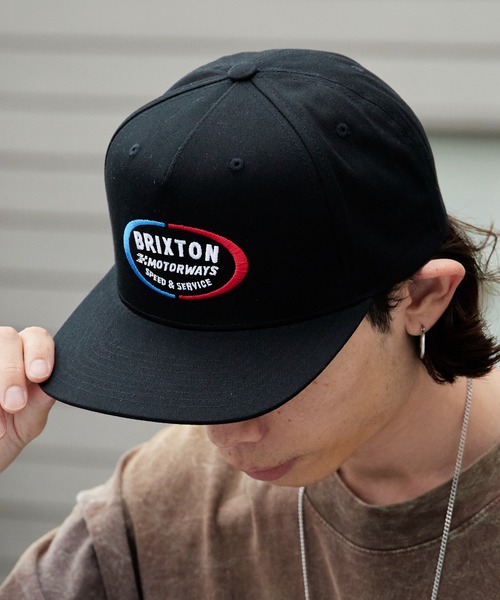 BRIXTON（ブリクストン） キャップ 帽子 RHETT MP SNPK フラット