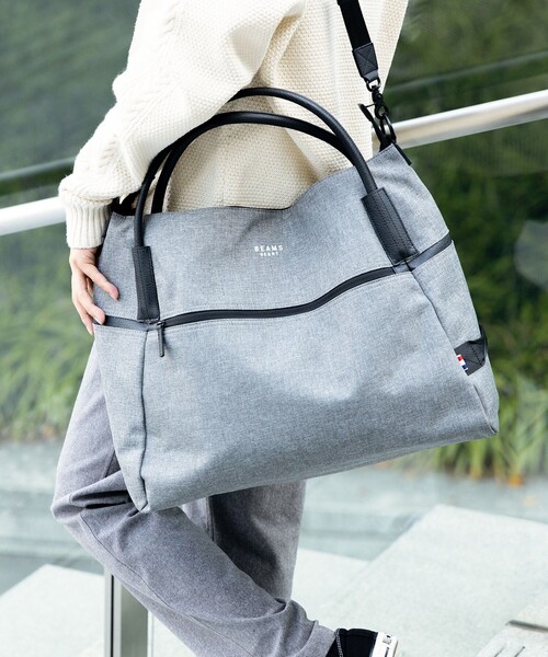 「BEAMS HEART」 2WAYバッグ FREE グレー メンズ_画像3
