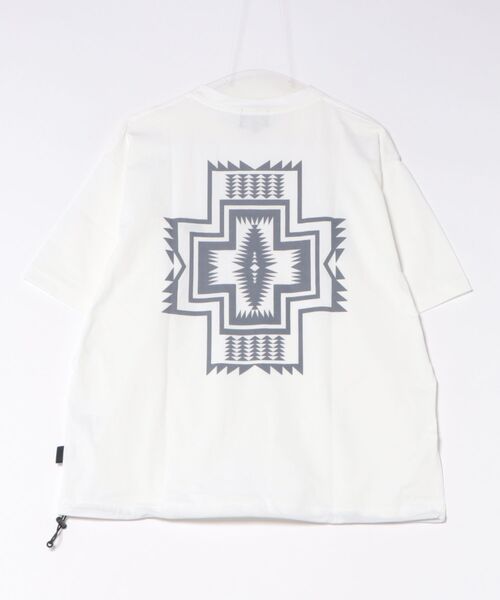 「PENDLETON」 半袖Tシャツ L ブルー メンズ_画像3