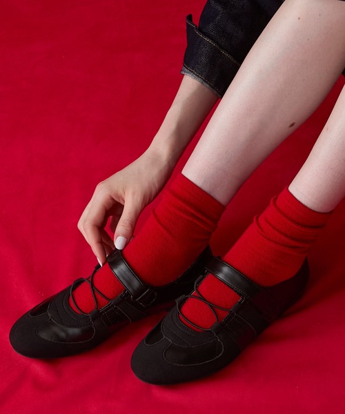 「BONLECILL Marche」 シューズ M ブラック レディース_画像9
