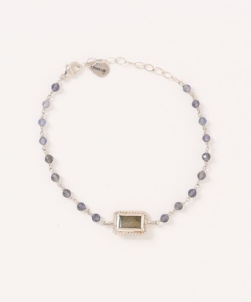 A.en（エイエン） ブレスレット 「CHAN LUU」SILVER STONE BEADS 