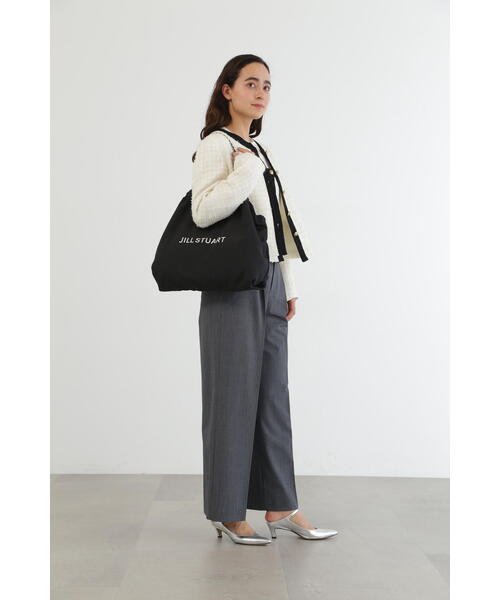 「JILL by JILL STUART」 トートバッグ フリ- ブラック レディース_画像9