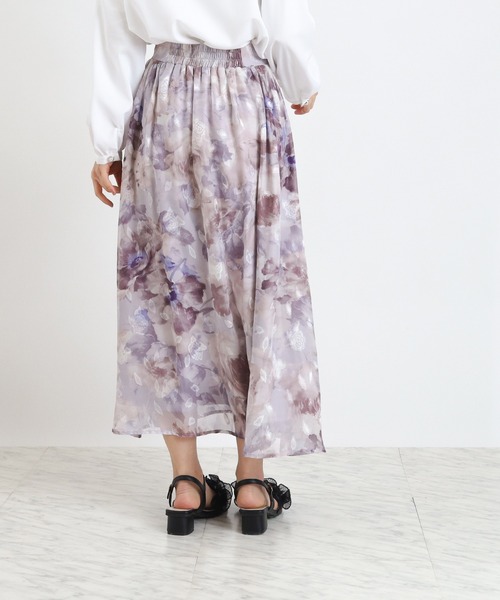 「ASTORIA ODIER」 フレアスカート MEDIUM ラベンダー レディース_画像7