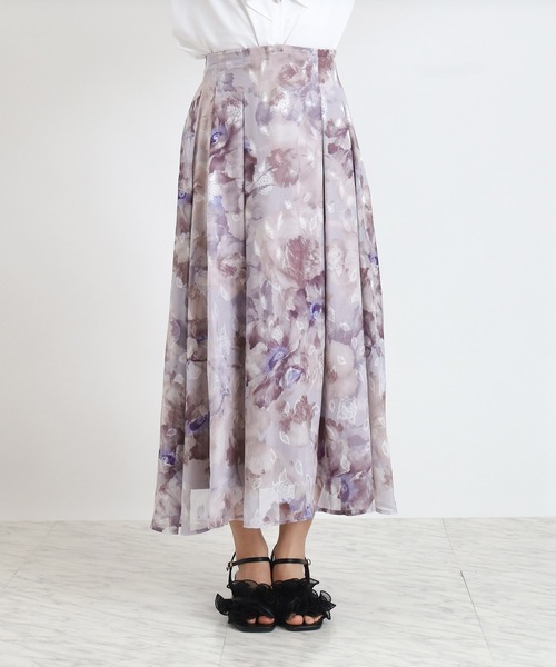 「ASTORIA ODIER」 フレアスカート MEDIUM ラベンダー レディース_画像8
