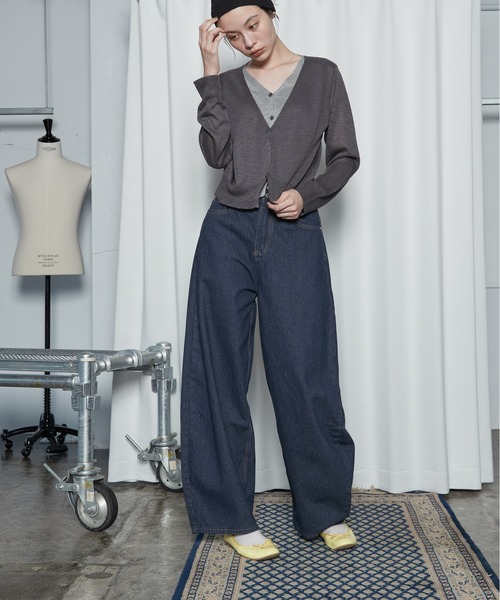 OFROOM ワイドパンツ ジーンズ デニム デニムパンツ 「2026秋冬新作
