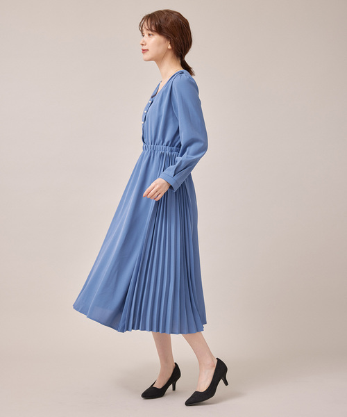 「Jayro」 長袖ワンピース M チャコールグレー レディース_画像6