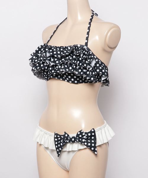 送料込/関税込■EMILIO PUCCI■フリルバンドゥビキニトップ ROSIE by philter]最旬バンドゥタイプ♪ダブルフリルブラトップ