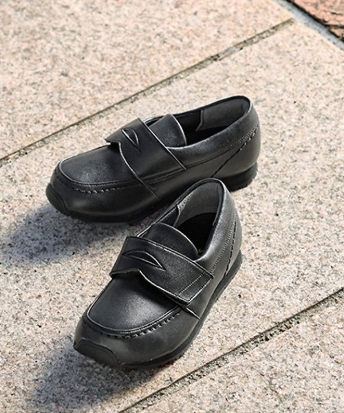 ASICS GIRO 本革キルト付 タッセルローファー 24cm 極美品 SUKUSUKU（ASICS） ローファー 入学式 入園式 卒業式 ASICS KIDS