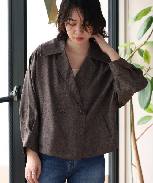 ★ほぼ未使用 シップス 超高級 秋冬 ソフトツイード テーラードジャケット SHIPS any ジャケット テーラードジャケット any: ツイード シングル