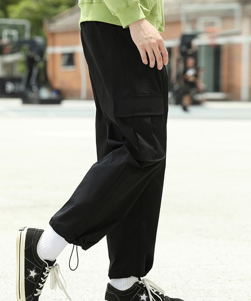 カーゴパンツ パンツ レディース ワイドパンツ ワイド 大きい