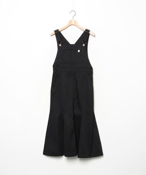 【BMING by BEAMS】 サロペットスカート【UNIVERSAL OVERALLコラボ】 M ブラック WOMEN