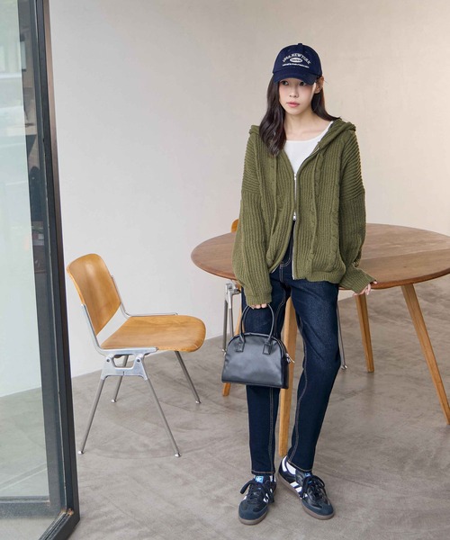 OUR 涼しく履けるデニムテーパードパンツ 涼しくはけるデニムテーパードパンツ – OURHOME