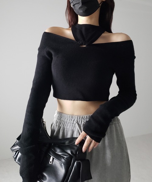 me+em select（ミームセレクト） ニット セーター 「 5color 」カット