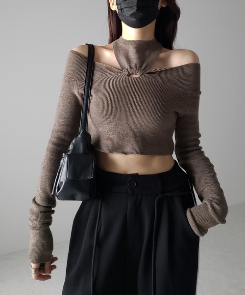 me+em select（ミームセレクト） ニット セーター 「 5color 」カット